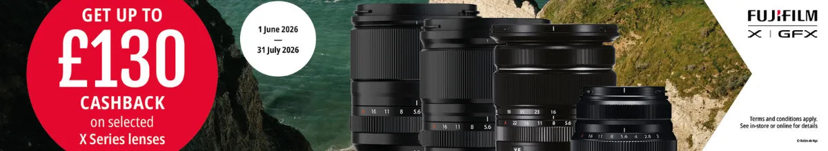 Fujifilm Travel Lens Cashback 2026