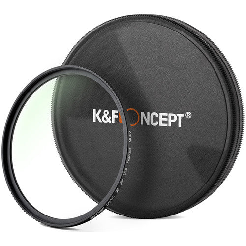 K&F Concept 72mm Nano-X Super Hard HD Green Multi-Coated Waterproof German Optics Schott B270 UV Filter