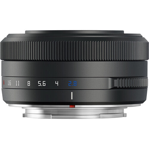 TTArtisan 27mm f/2.8 Lens - Fujifilm X Mount - Titanium Finish