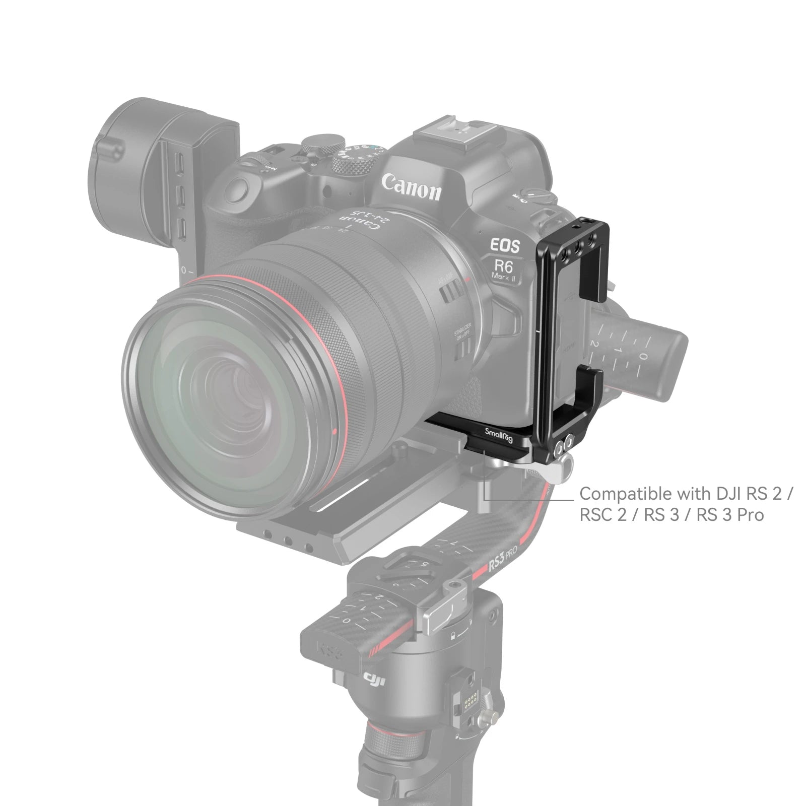 SmallRig L-Shape Mount Plate for Canon EOS R6 Mark II / R5 / R5 C / R6