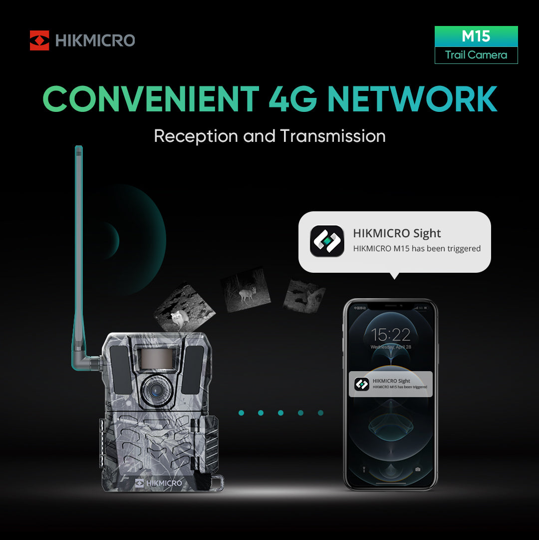 Hikmicro M15 4G Trail Camera