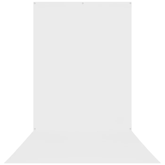 Westcott X-Drop Wrinkle-Resistant Backdrop - High-key White (5x12)