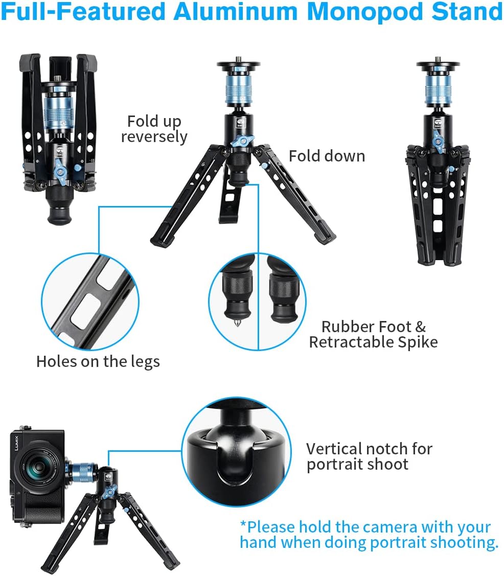 SIRUI P-325FL Monopod with VA-5 Fluid Video Head