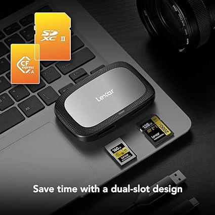 Lexar Professional CFexpress Type A/SD USB 3.2 Gen 2 Reader