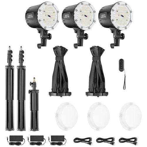 Westcott U60-B Bi-Color LED 3-Light Softbox Kit