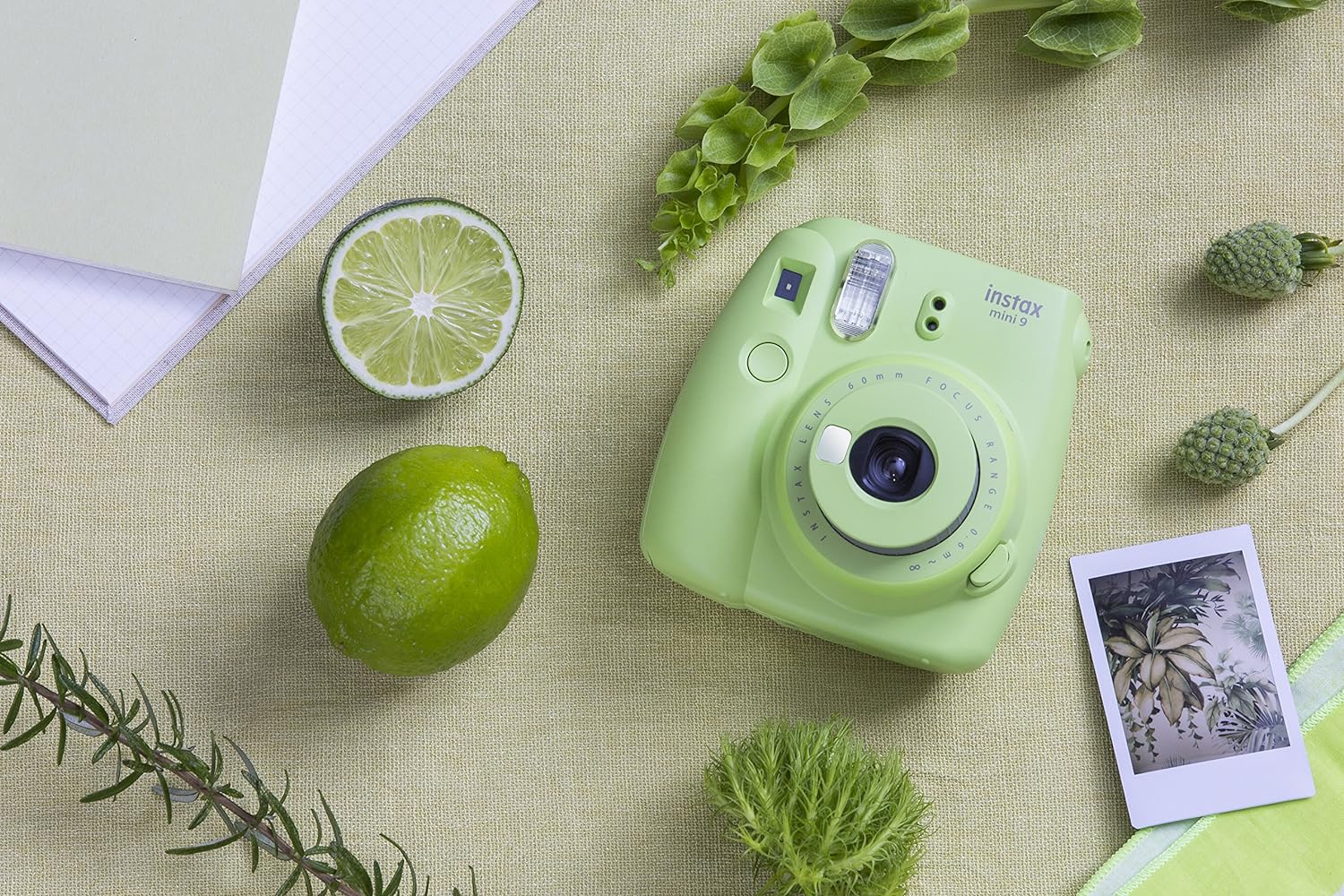 CLEARANCE Fujifilm Instax Mini 9 Camera - Lime Green