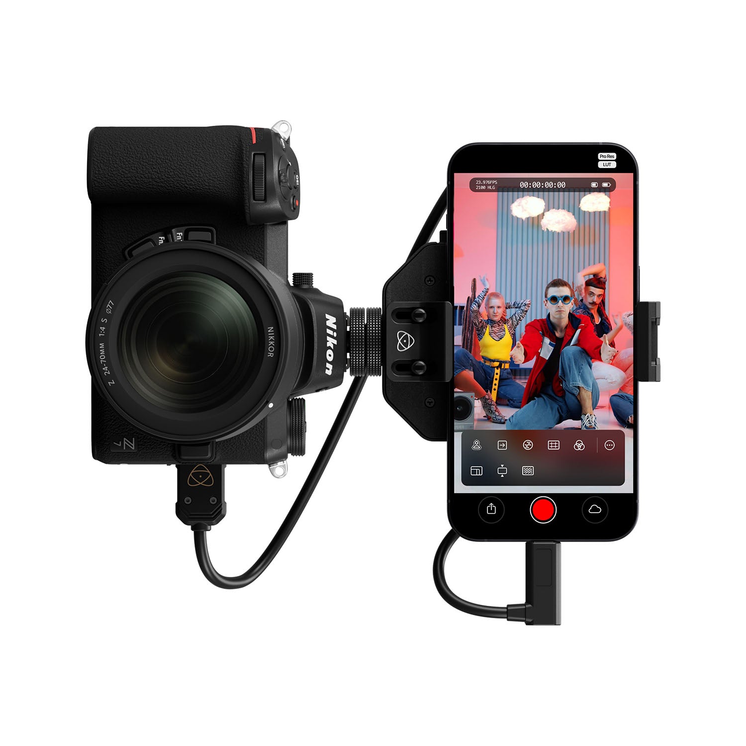 Atomos Ninja Phone - Video Co-Processor for iPhone with usb-c port