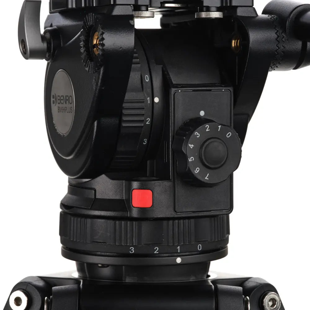 Close-up of a black camera or binoculars lens with a brand logo on a white background