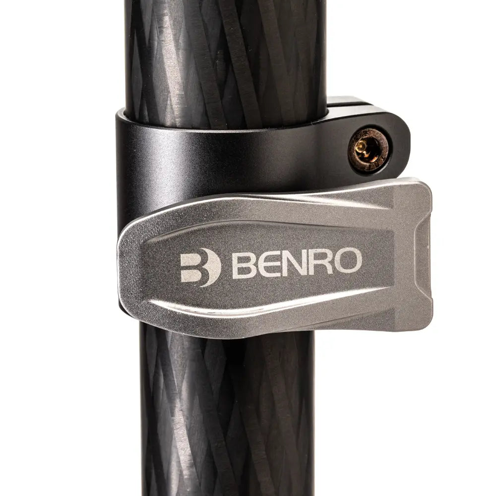 Benro MSDPL46C SupaDupa Monopod side angle of tripod flip lock