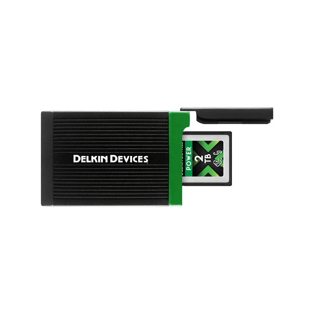 DELKIN USB 4.0/Thunderbolt CFexpress Type B Memory Card Reader