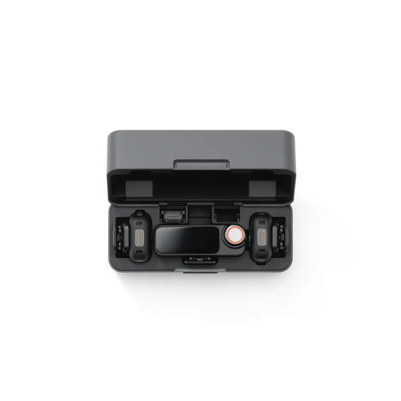 DJI Mic 3 (2 TX + 1 RX + Charging Case) top