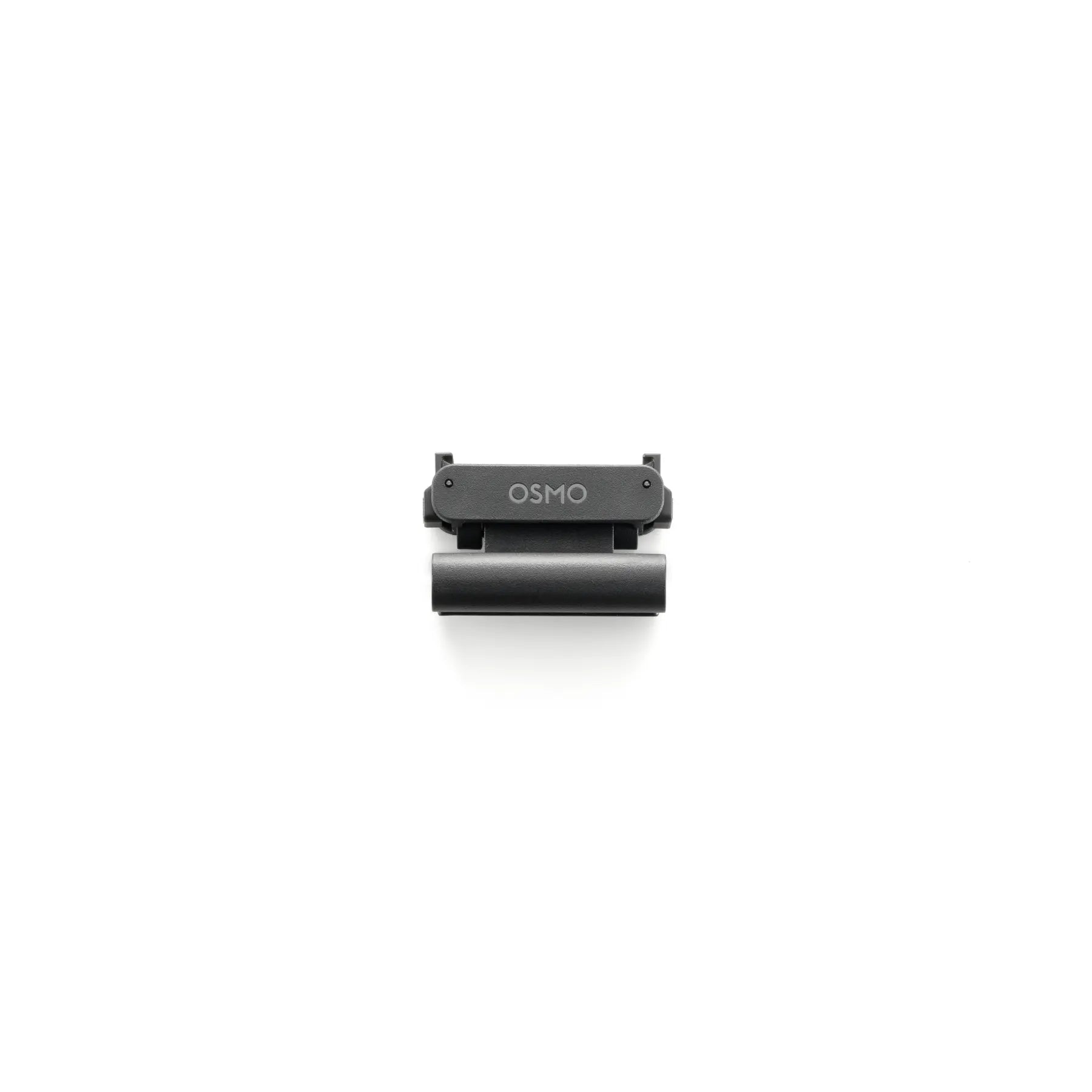 Black smartphone holder with 'OSMO' branding on a white background