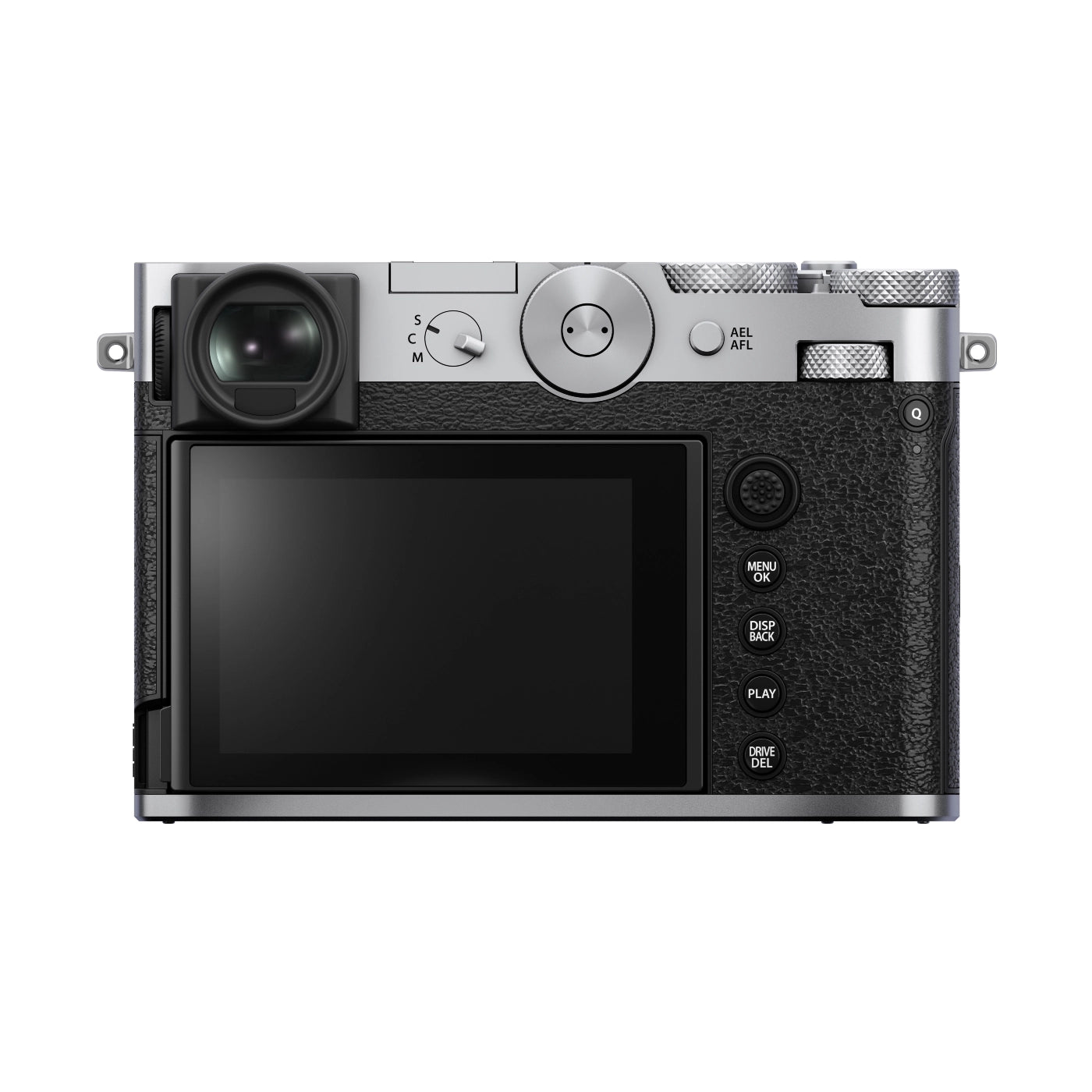 Fujifilm GFX 100 RF Fixed-Lens Medium Format Camera - Silver back