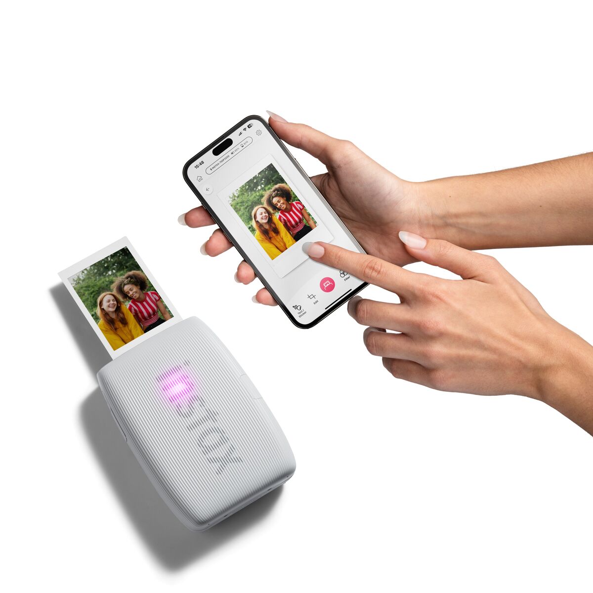 Fujifilm Instax Mini Link 3™ - Instant Photo Printer - Clay White