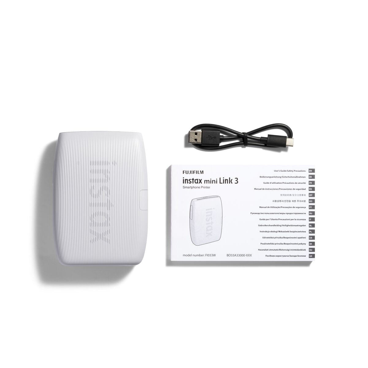 Fujifilm Instax Mini Link 3™ - Instant Photo Printer - Clay White