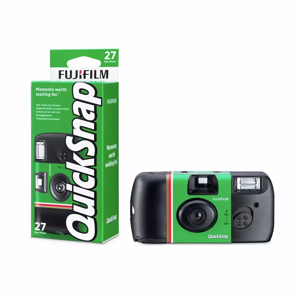 Fujifilm QuickSnap Flash 400 Single Use Camera - 27 Exp
