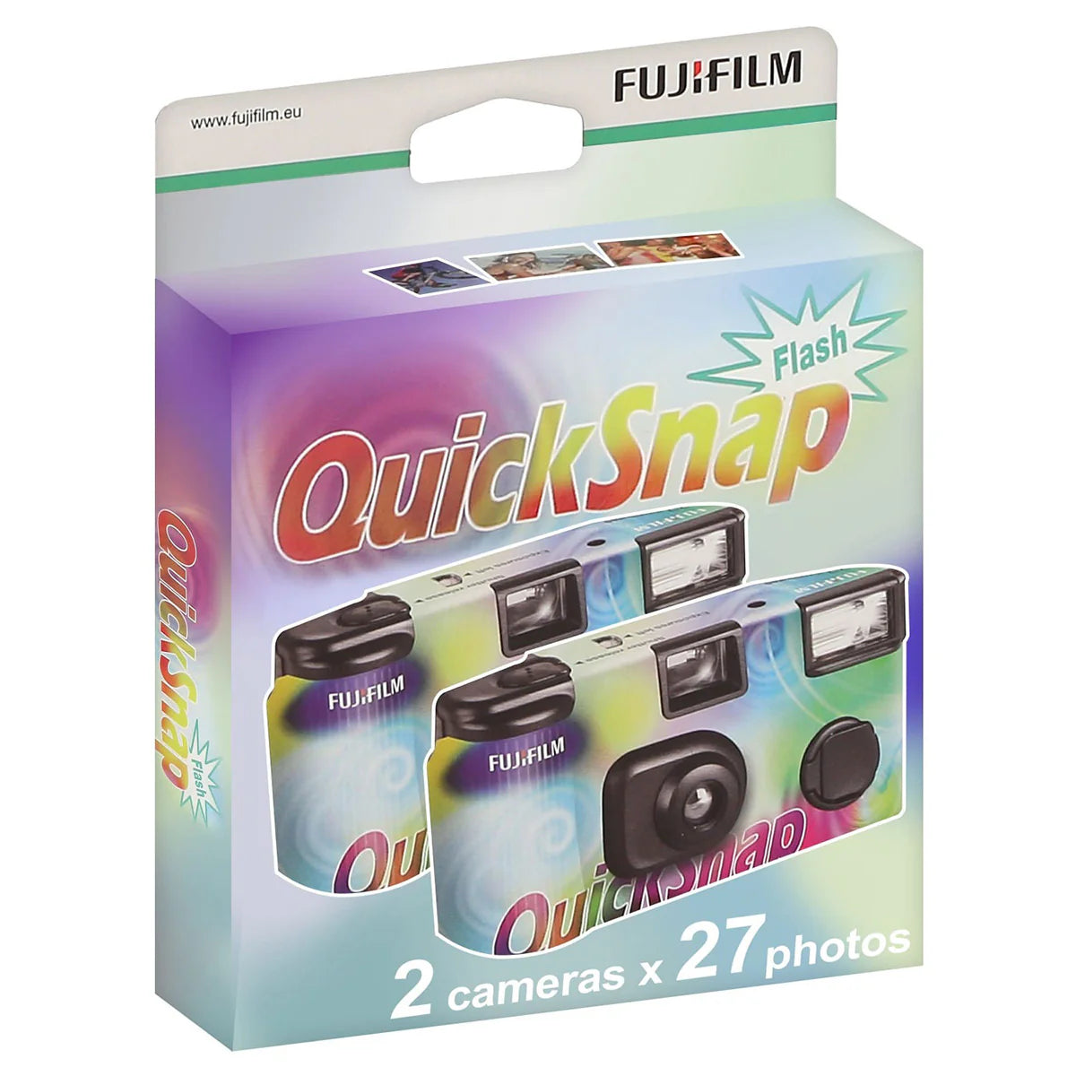 Clearance Fujifilm Quicksnap Disposable Camera Pack of 2 - Out of Date Film