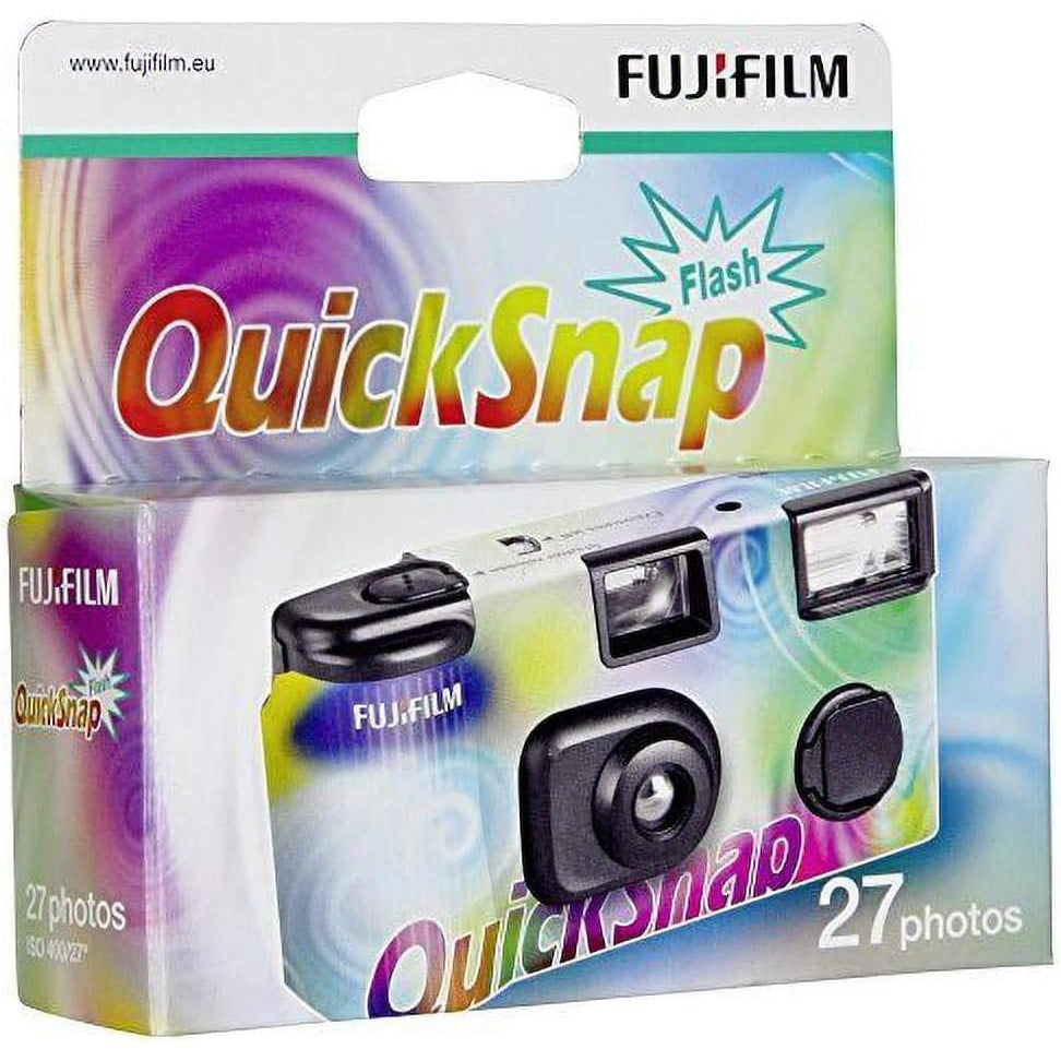 Clearance Fujifilm Quicksnap Disposable Camera for 27 Photos ISO 400
