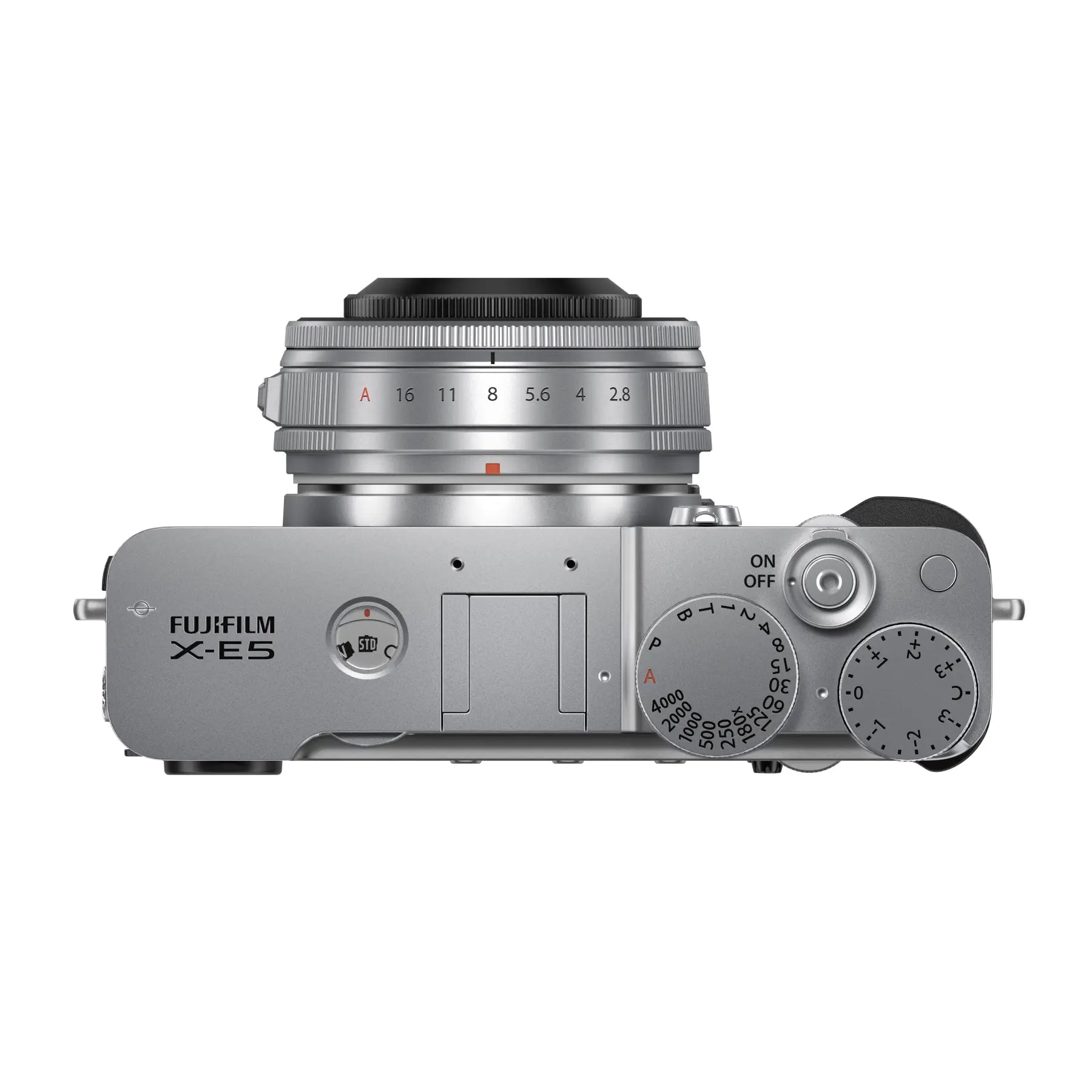 Fujifilm X-E5 Mirrorless Camera with XF 23mm F2.8 R WR Lens - Silver