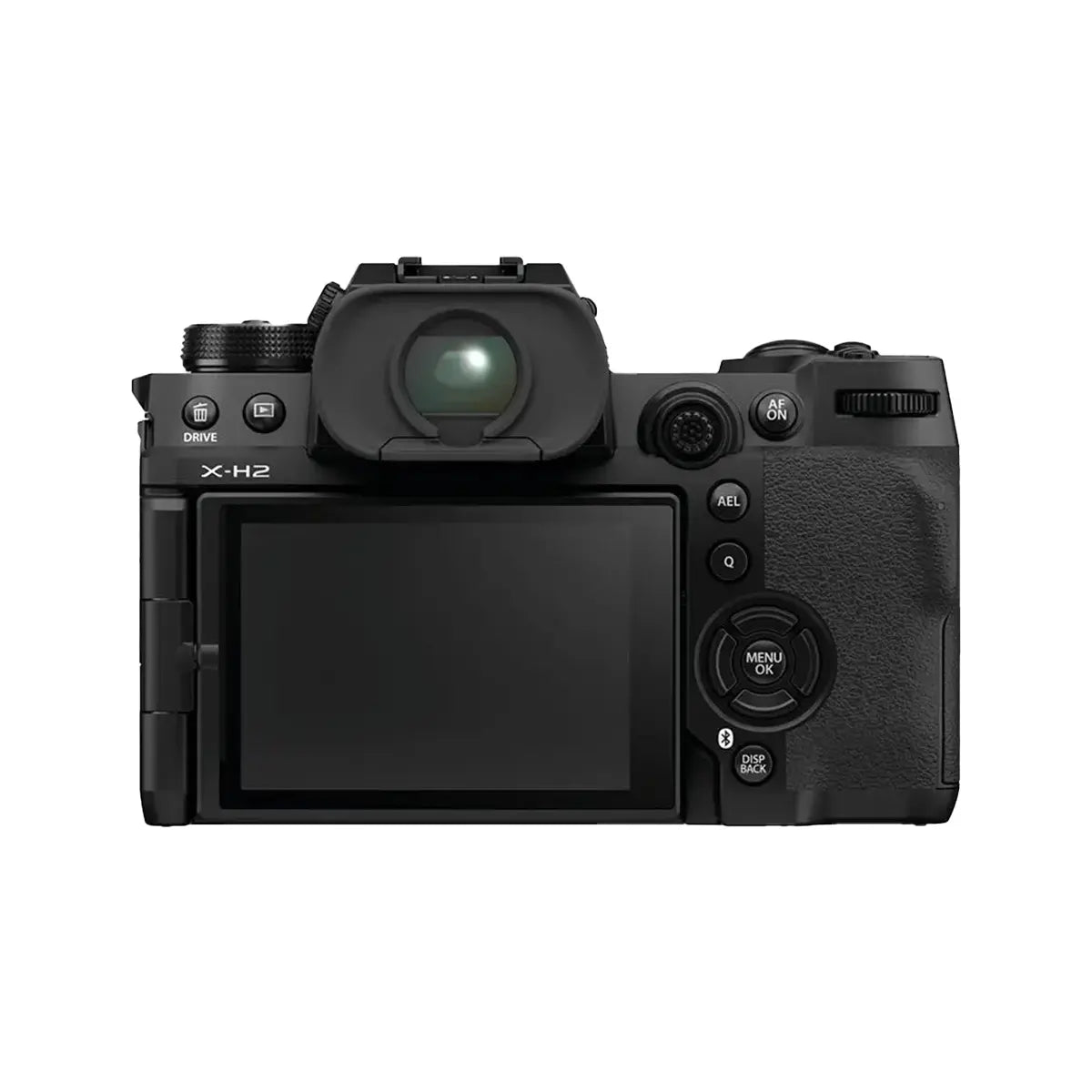 Fujifilm X-H2 Camera Black Body Only back