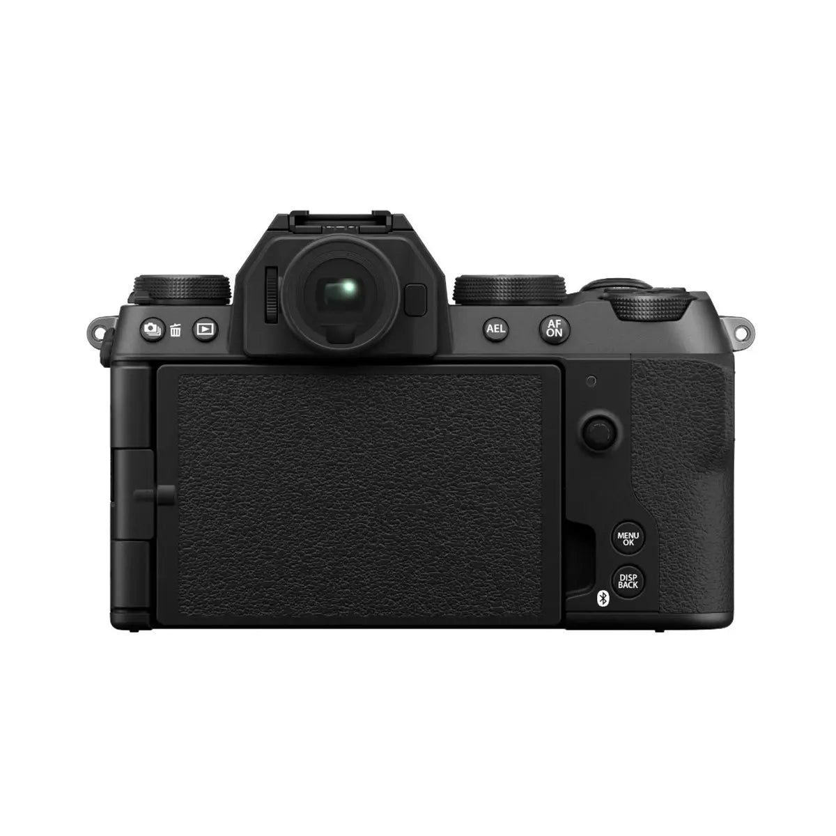 Fujifilm X-S20 Mirrorless Camera with XC 15-45mm F3.5-5.6 OIS PZ lens - Black back