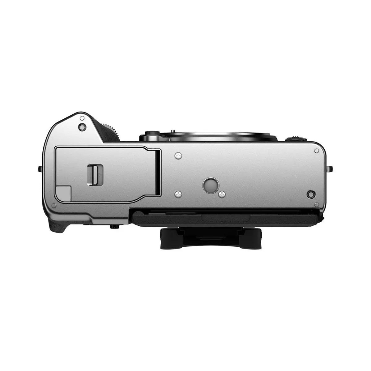 Fujifilm X-T5 Mirrorless Camera with 16-80mm f4 lens - Silver bottom