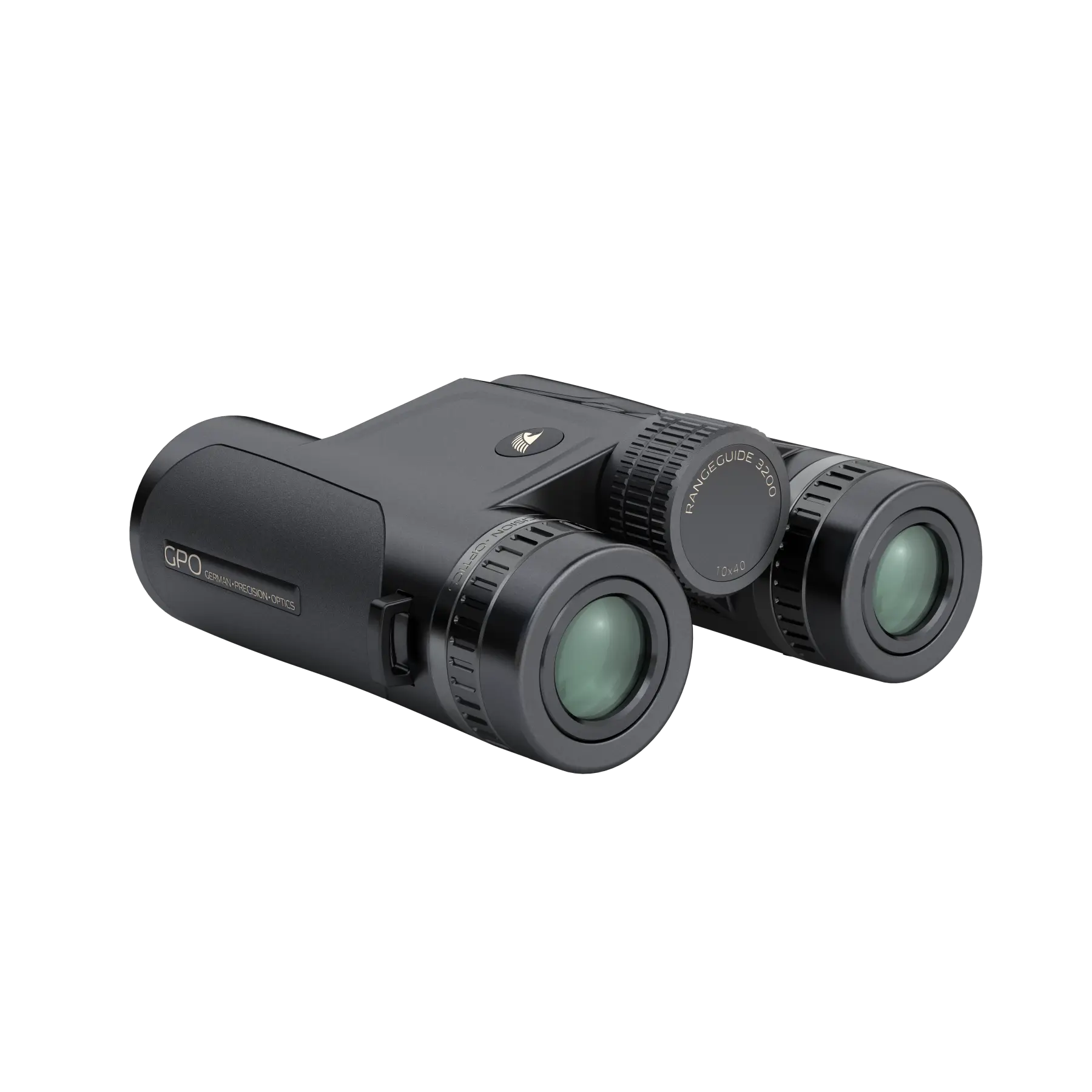 GPO Rangeguide 3200 10x40 Laser Rangefinder Binoculars - Black