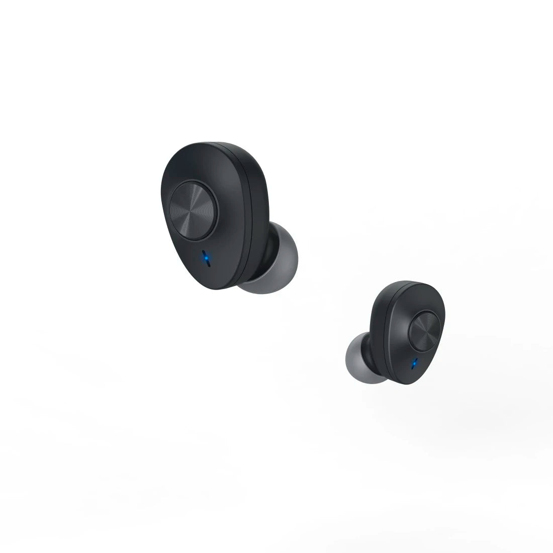 Hama “Freedom Buddy” True Wireless Bluetooth In-Ear Headphones with Bass Boost, Black