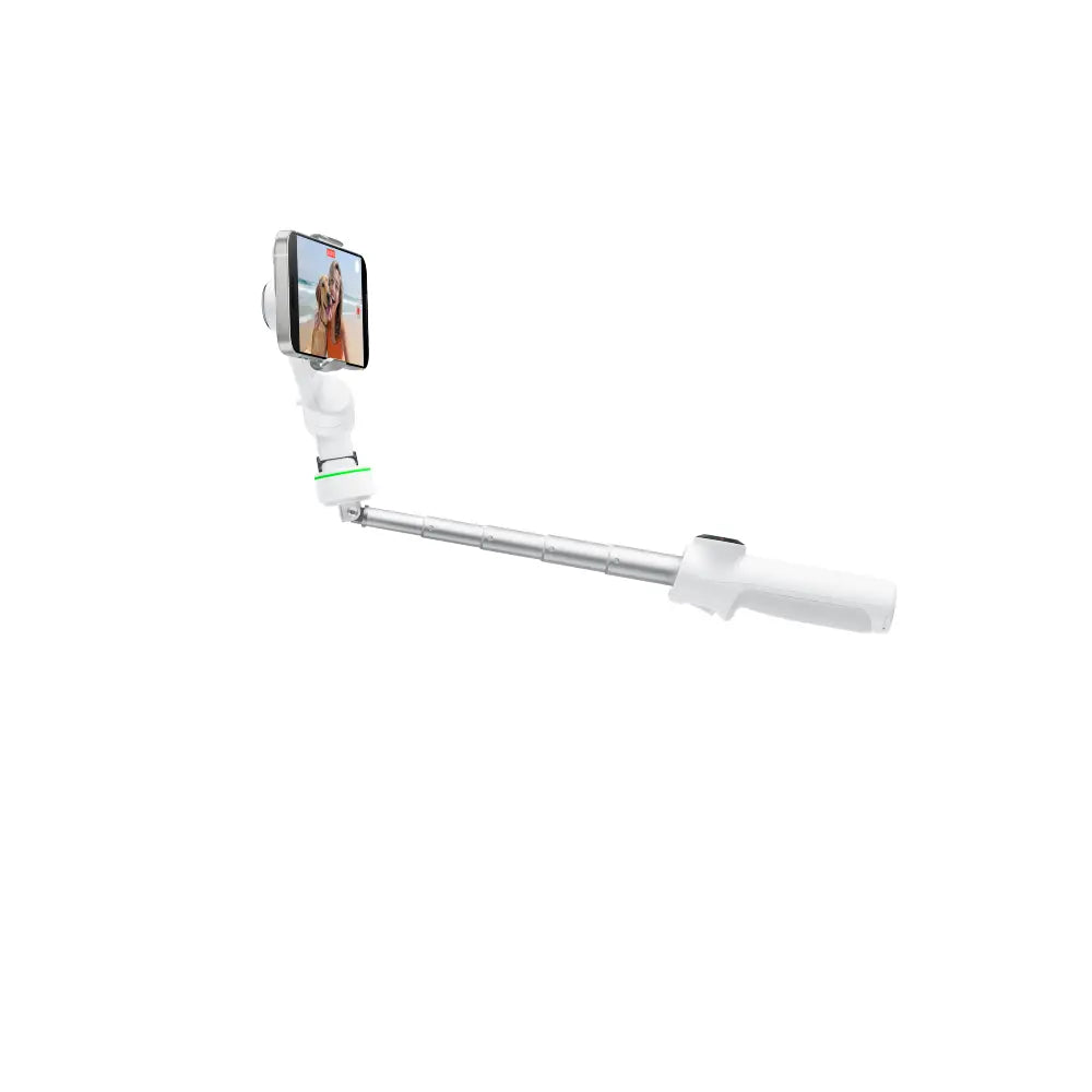 Insta360 Flow 2 Pro side with handle extended