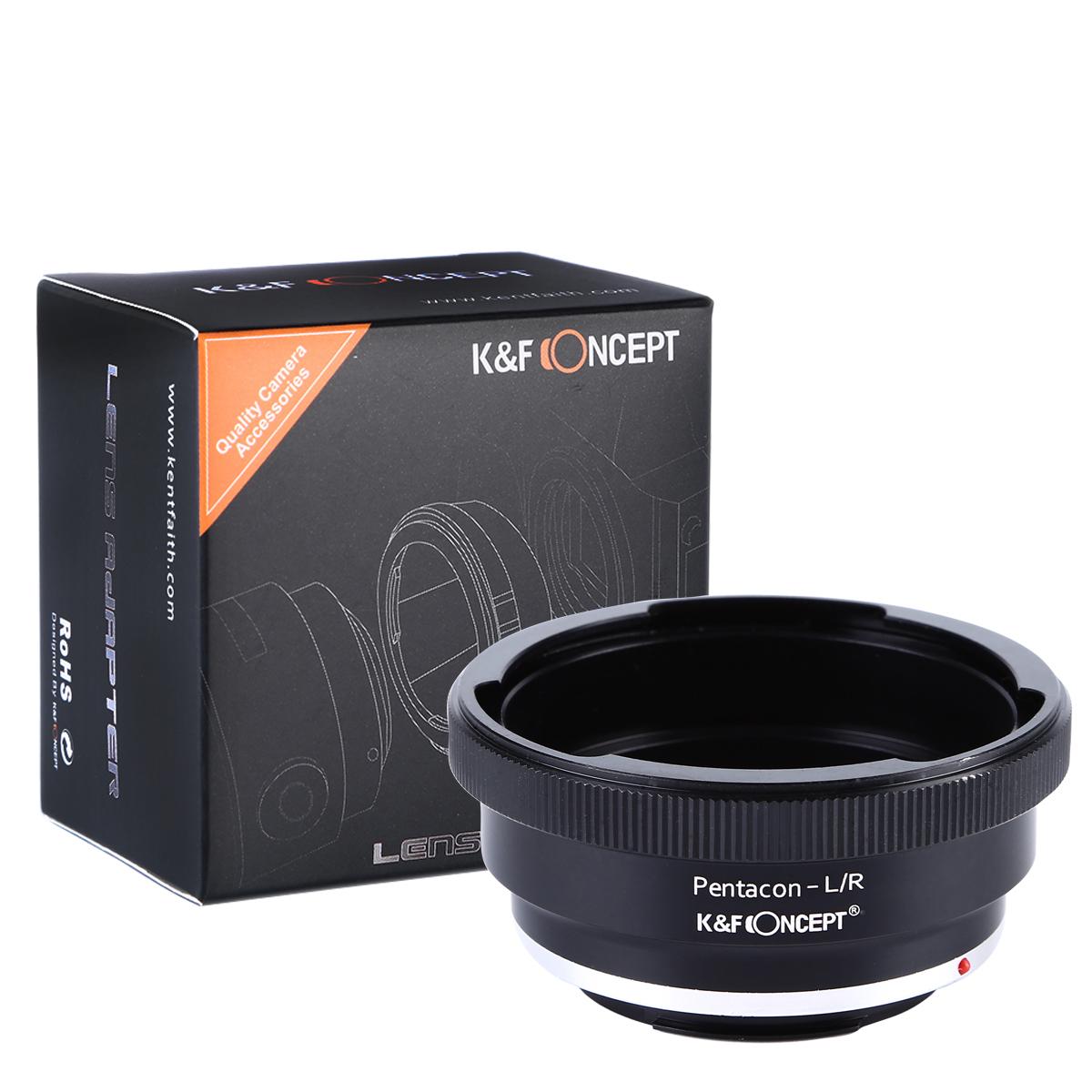 K&F Concept Pentacon 6 Kiev 60 Lenses to Leica R Lens Mount Adapter