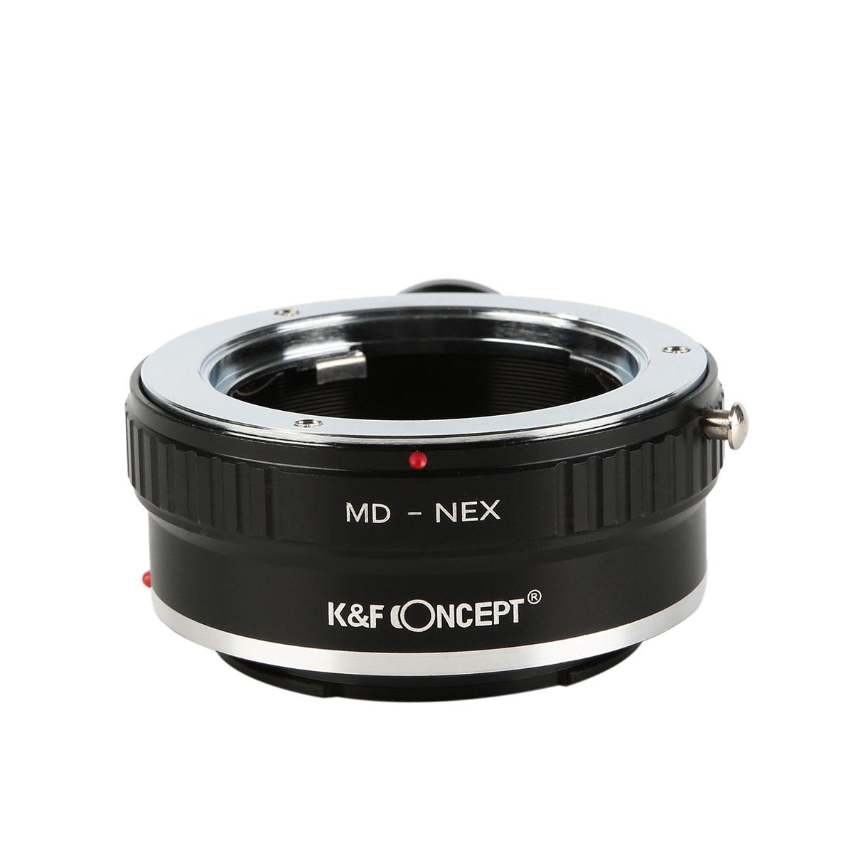 Image of K&F Concept Minolta MD Lenses to Sony E Mount Camera Adapter with Tripod Mount