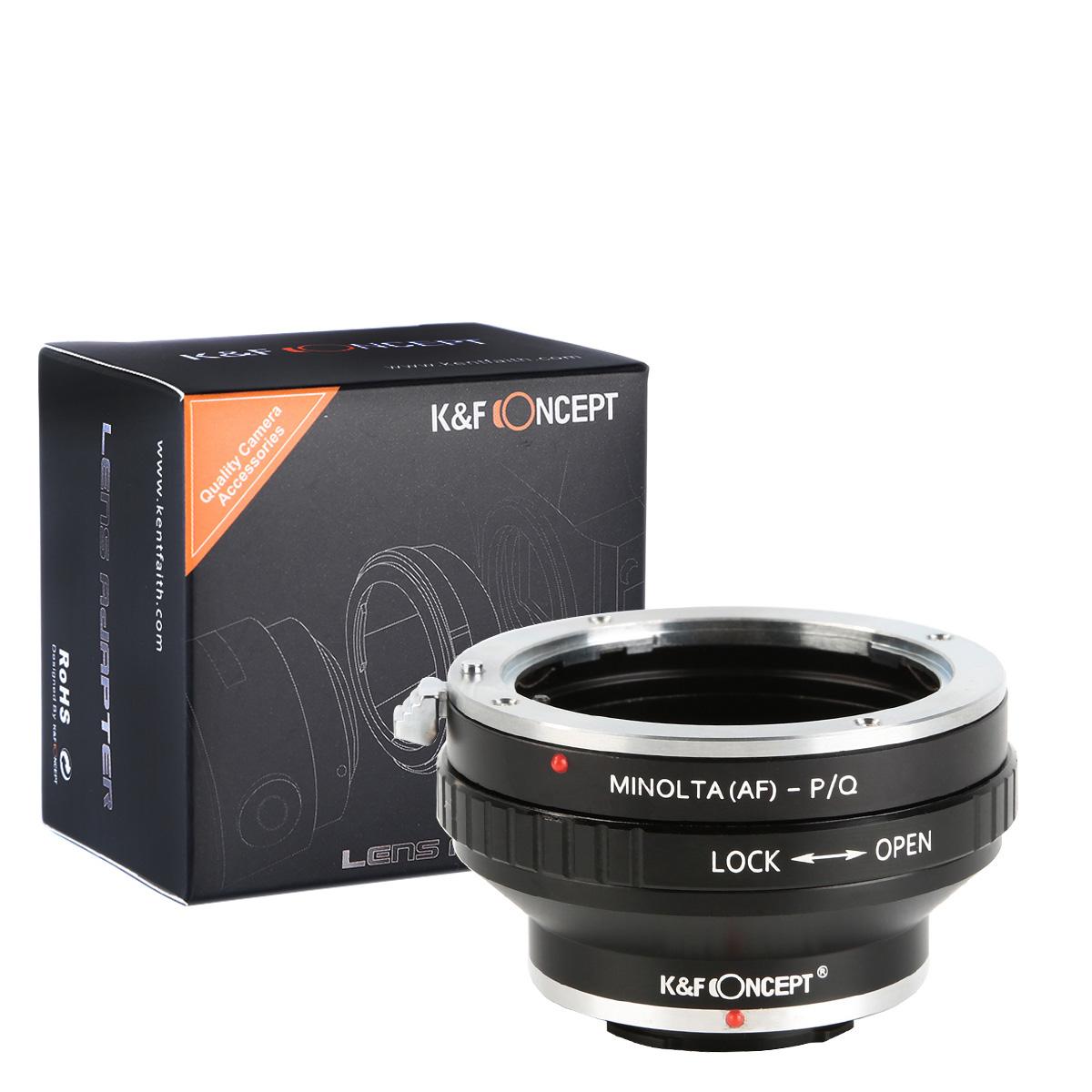 Image of K&F Concept Minolta A / Sony A Lenses to Pentax Q Camera Mount Adapter