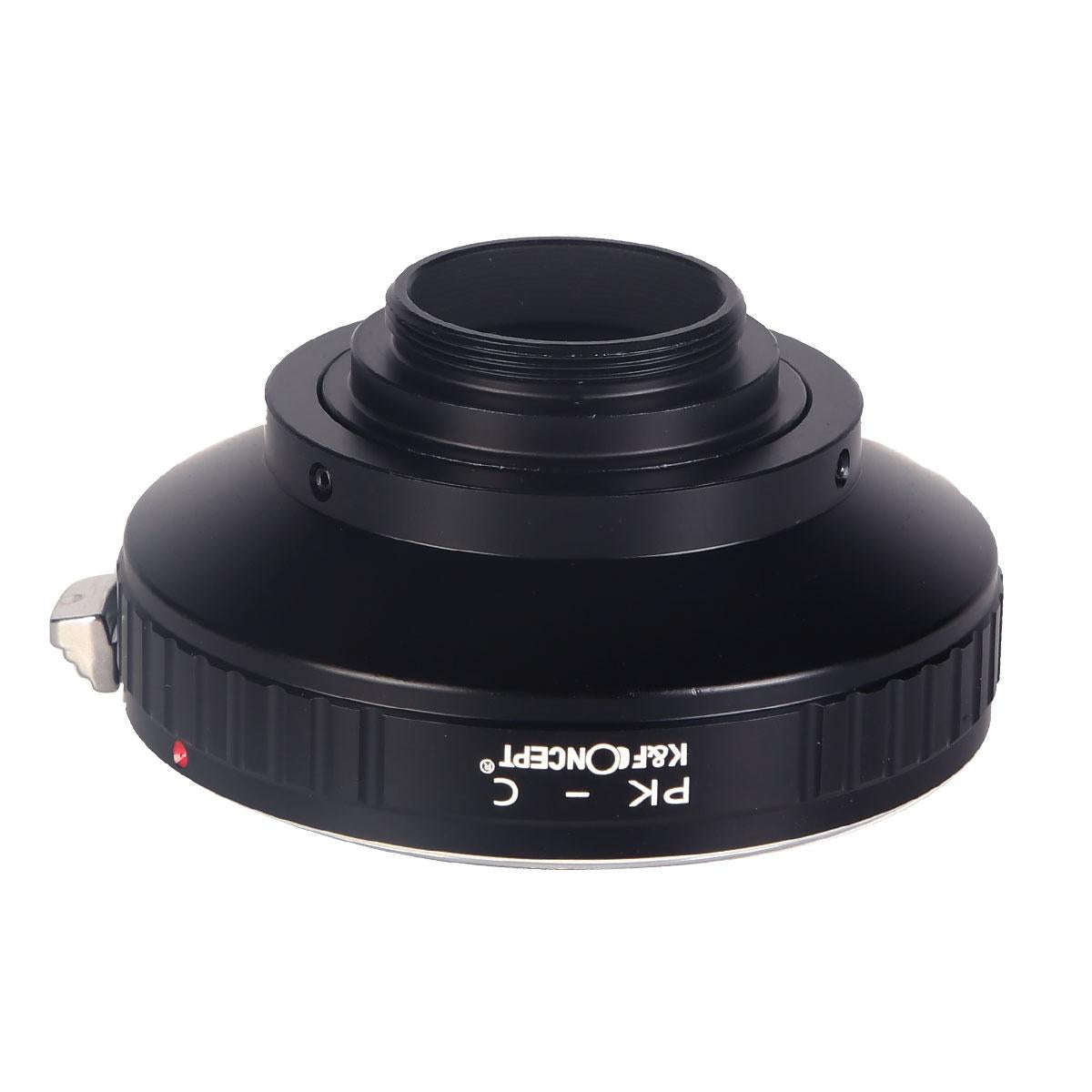 K&F Concept Pentax K Lenses to C Mount Camera Adapter