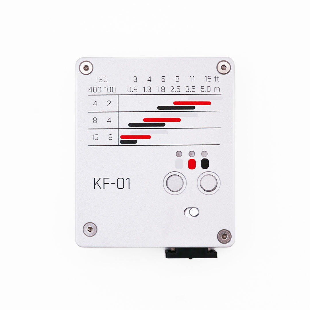 Keks KF01 Compact Flash For Film Cameras (Chrome)