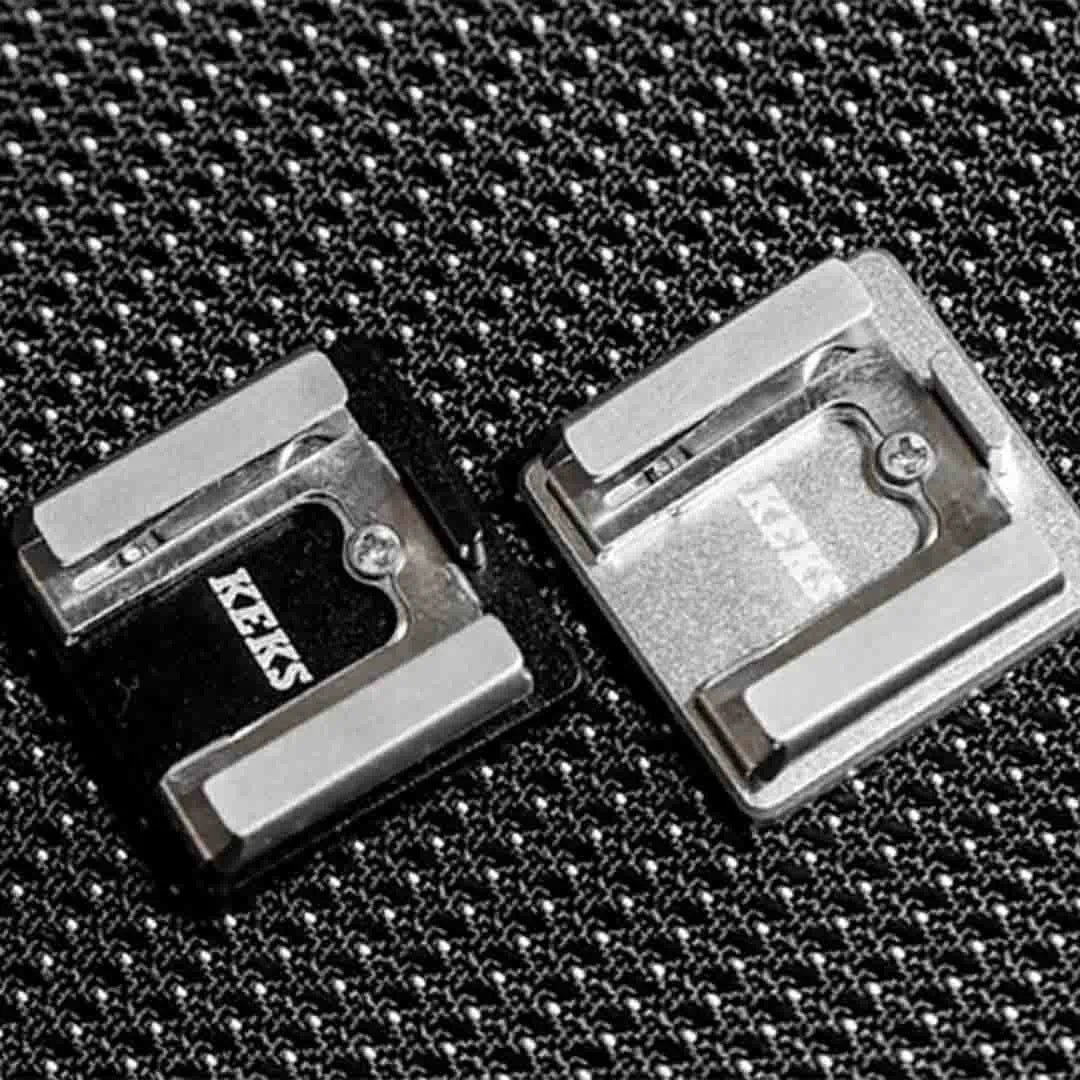 Keks Shoe Mount With 3M Tape (Chrome)