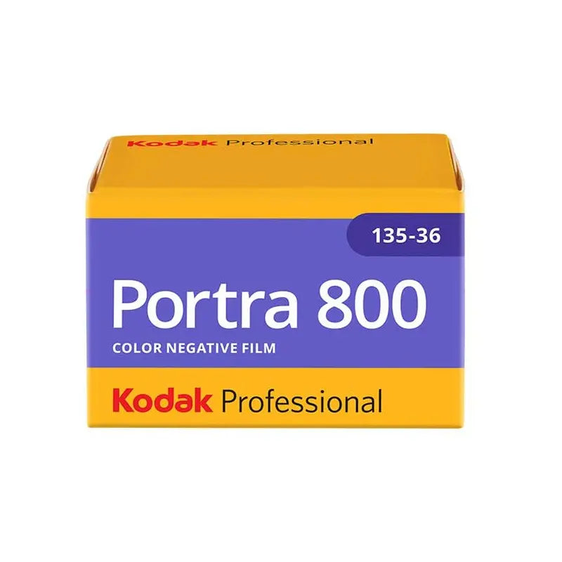 Kodak Portra 800 35mm Colour Negative Film - 36 exposures front angle