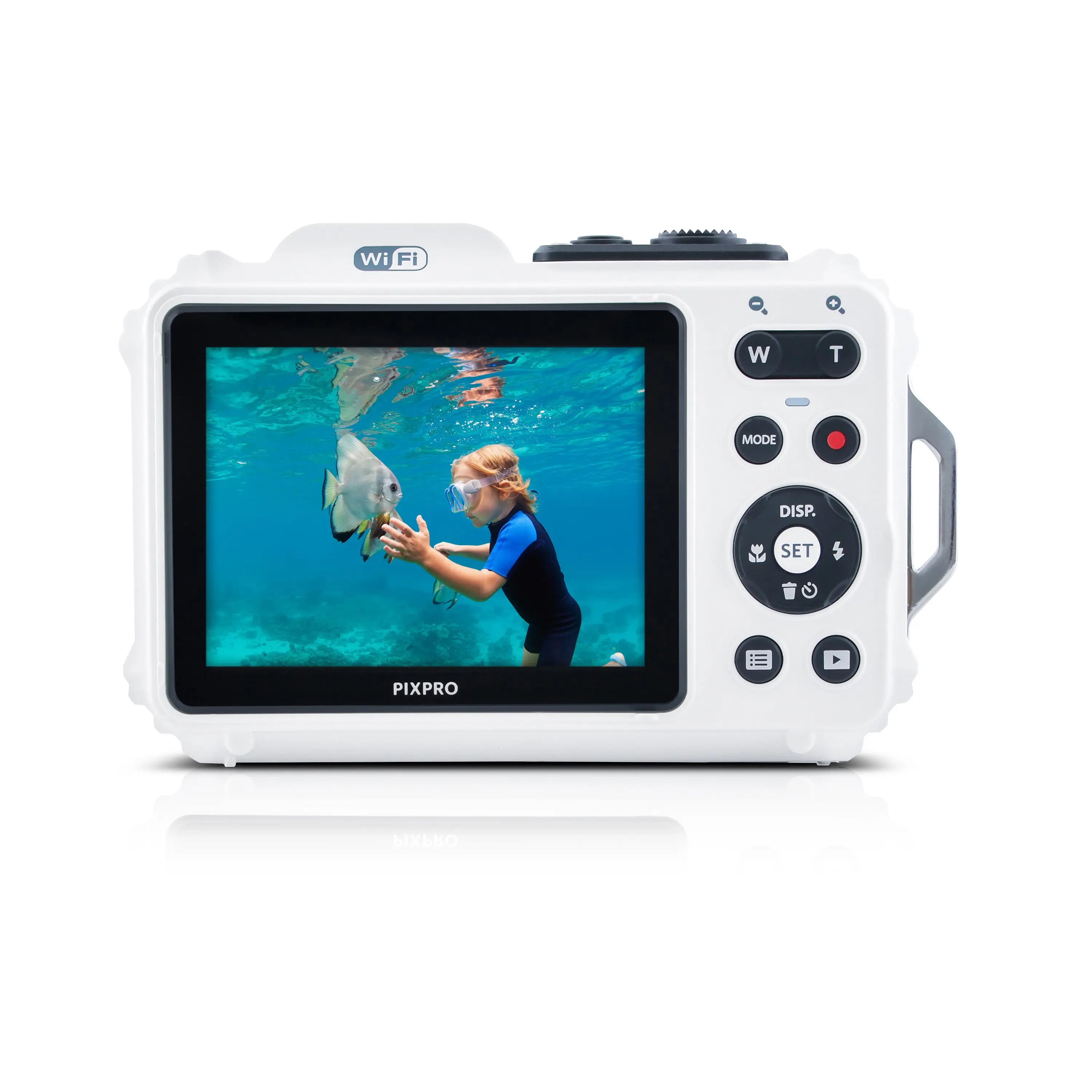 Clearance Kodak PIXPRO WPZ2 16MP 4x Zoom Tough Compact Camera - White