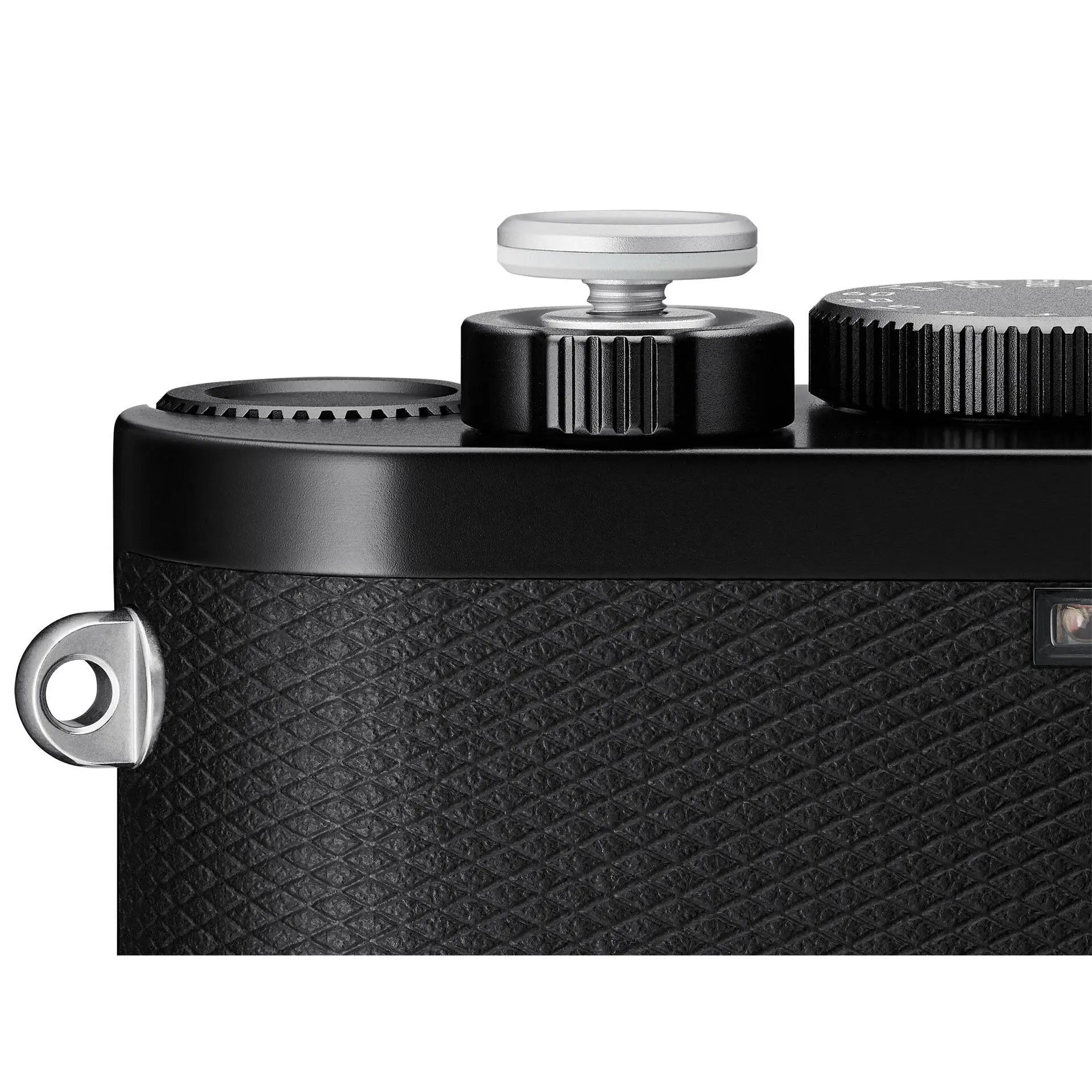 Leica Soft Release Button - Silver / Aluminium