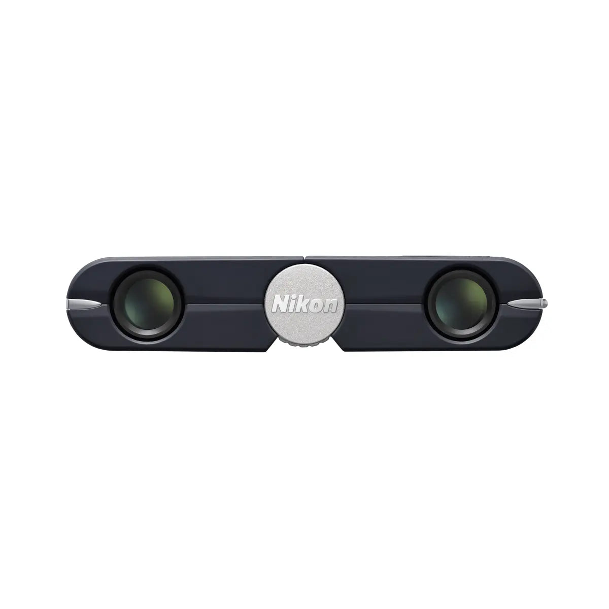 Nikon device with two lenses on a white background