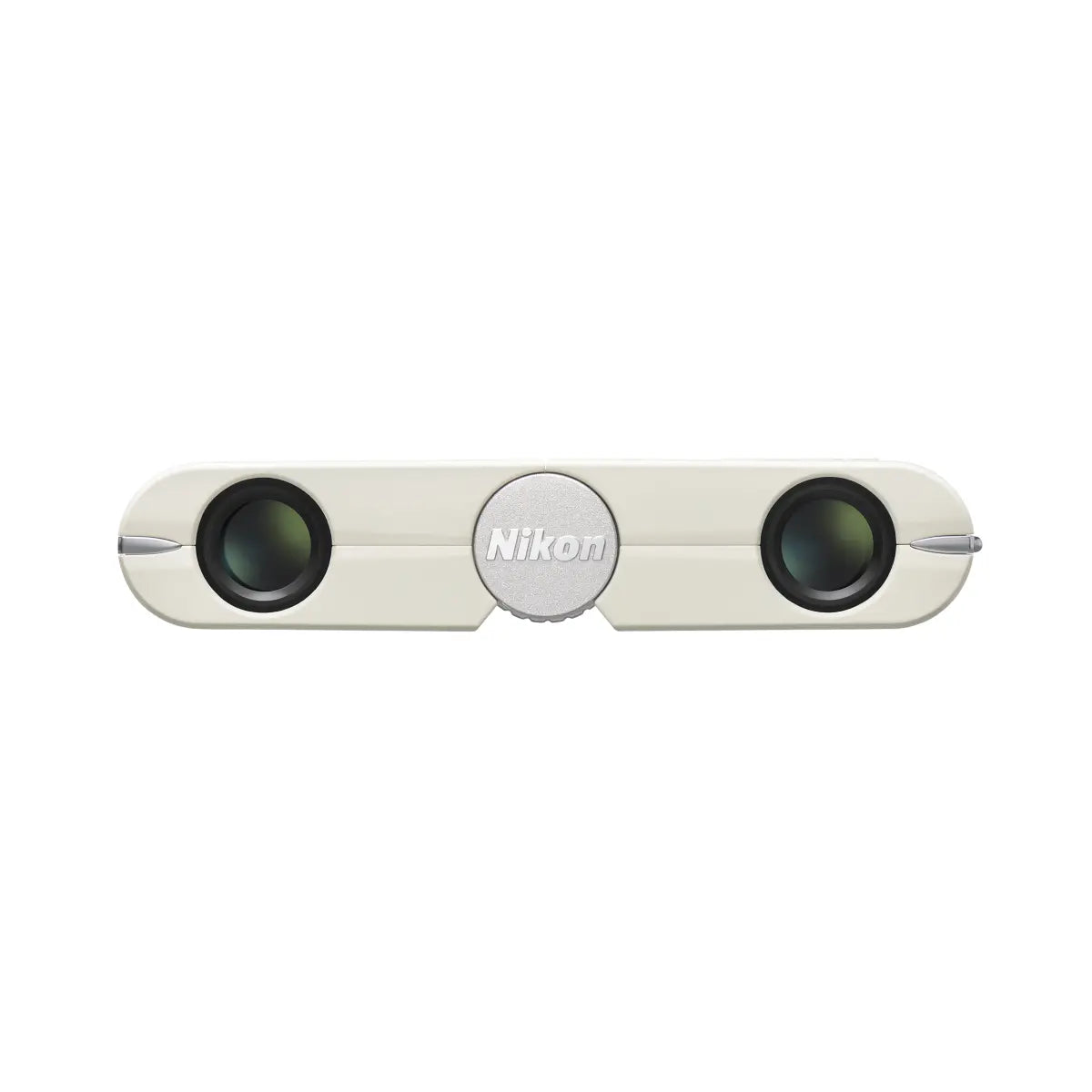 Nikon camera lens on a white background