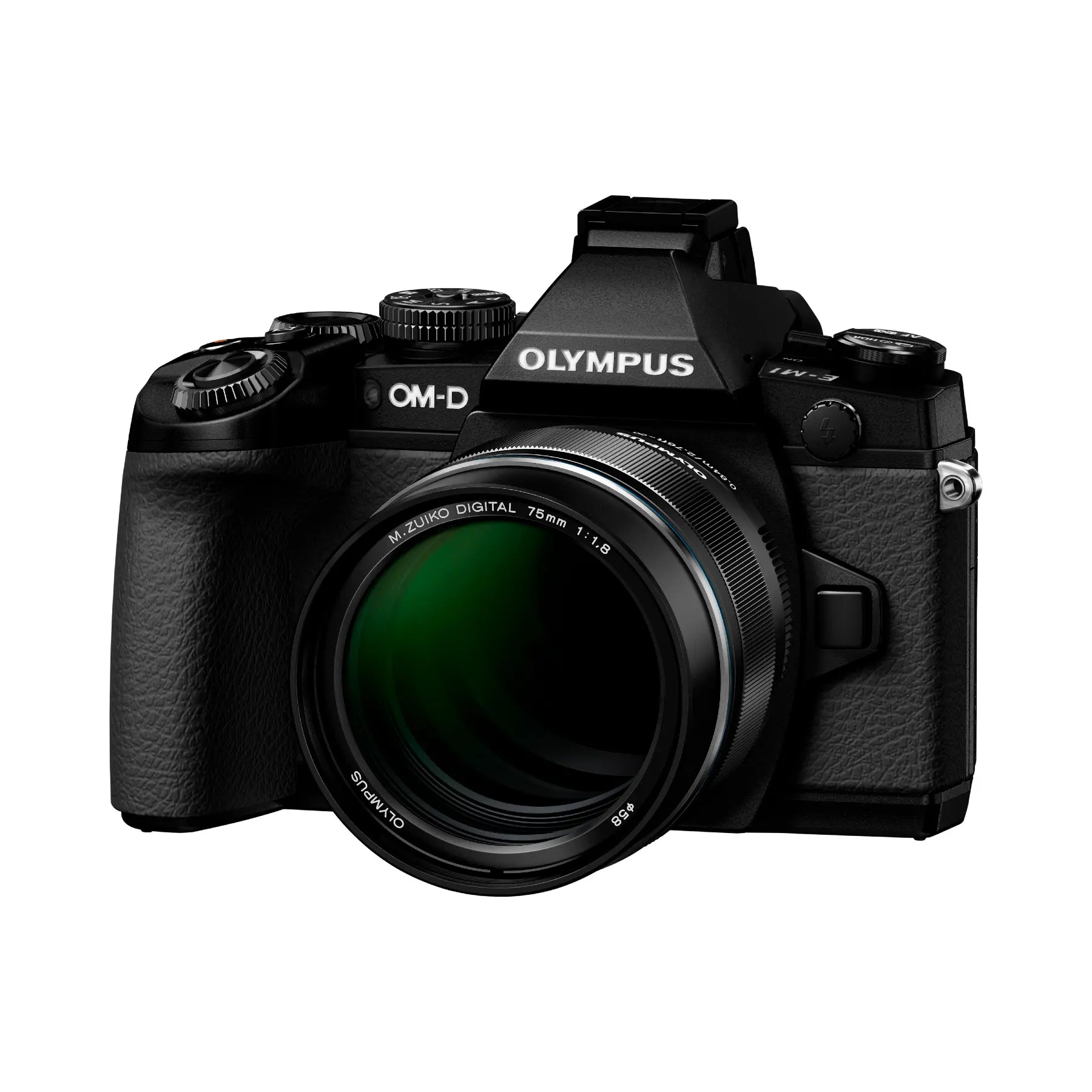OM System / Olympus M.Zuiko Digital ED 75mm f/1.8 Lens - Black