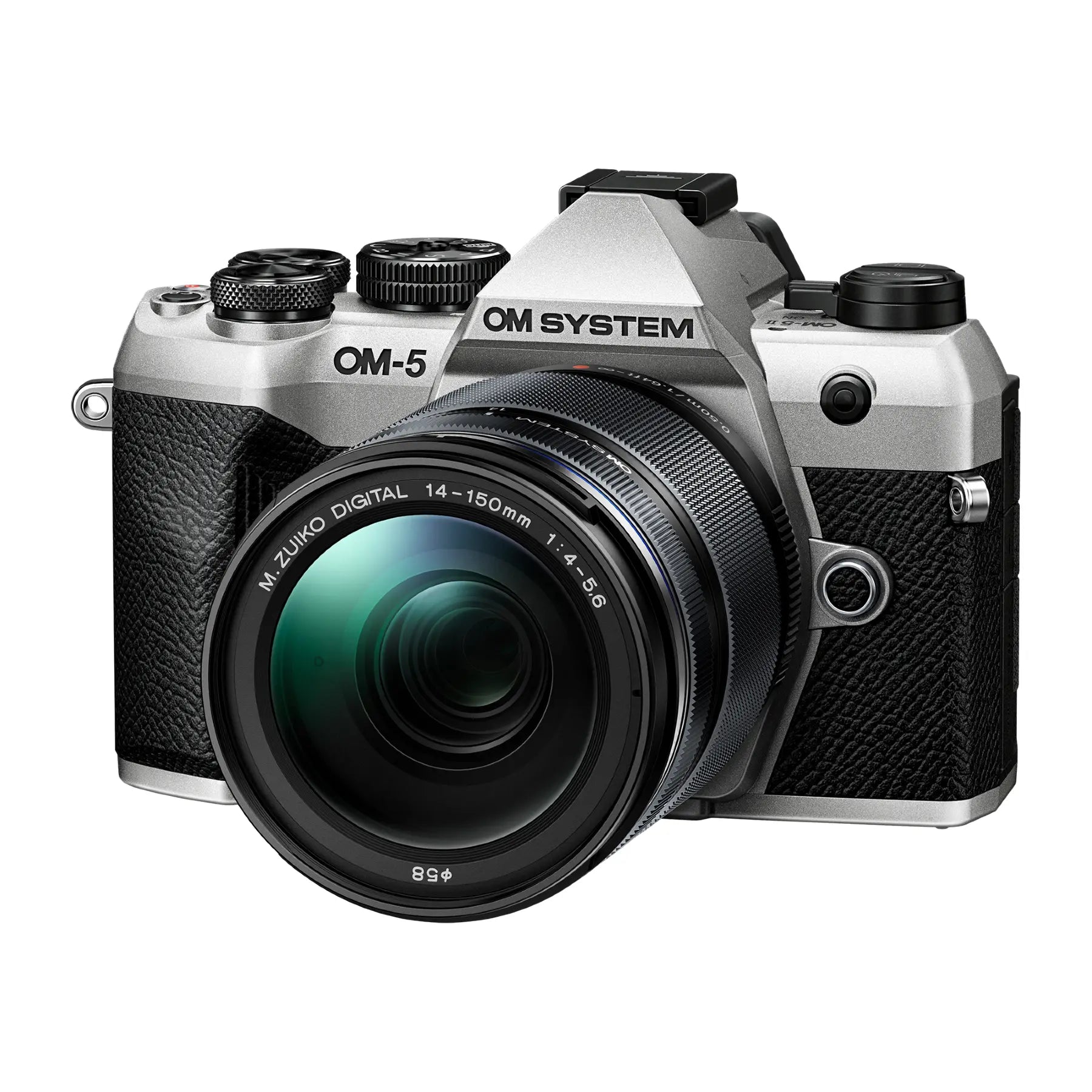 OM System OM-5 Mark II with M.Zuiko Digital ED 14–150mm f/4.0–5.6 II Lens - Silver