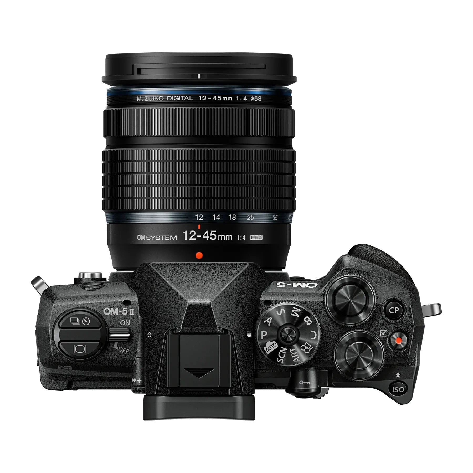 OM System OM-5 Mark II with M.Zuiko DIGITAL ED 12-45mm F4.0 PRO Kit - Black