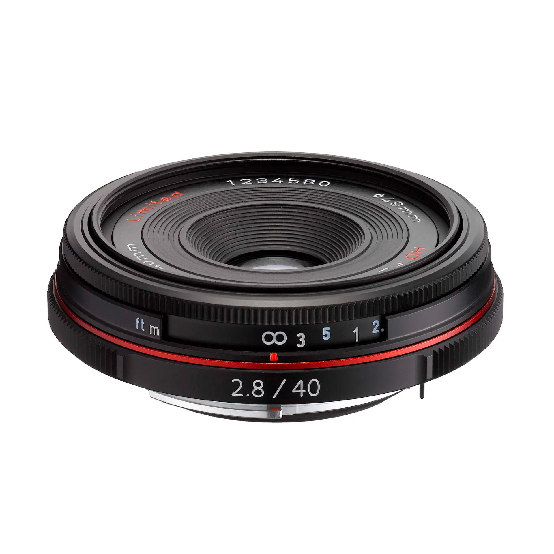 Pentax HD DA Limited 40mm F2.8 Lens - Black
