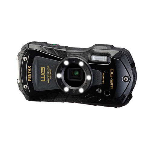 Pentax WG-90 Waterproof Tough Compact Camera - Black