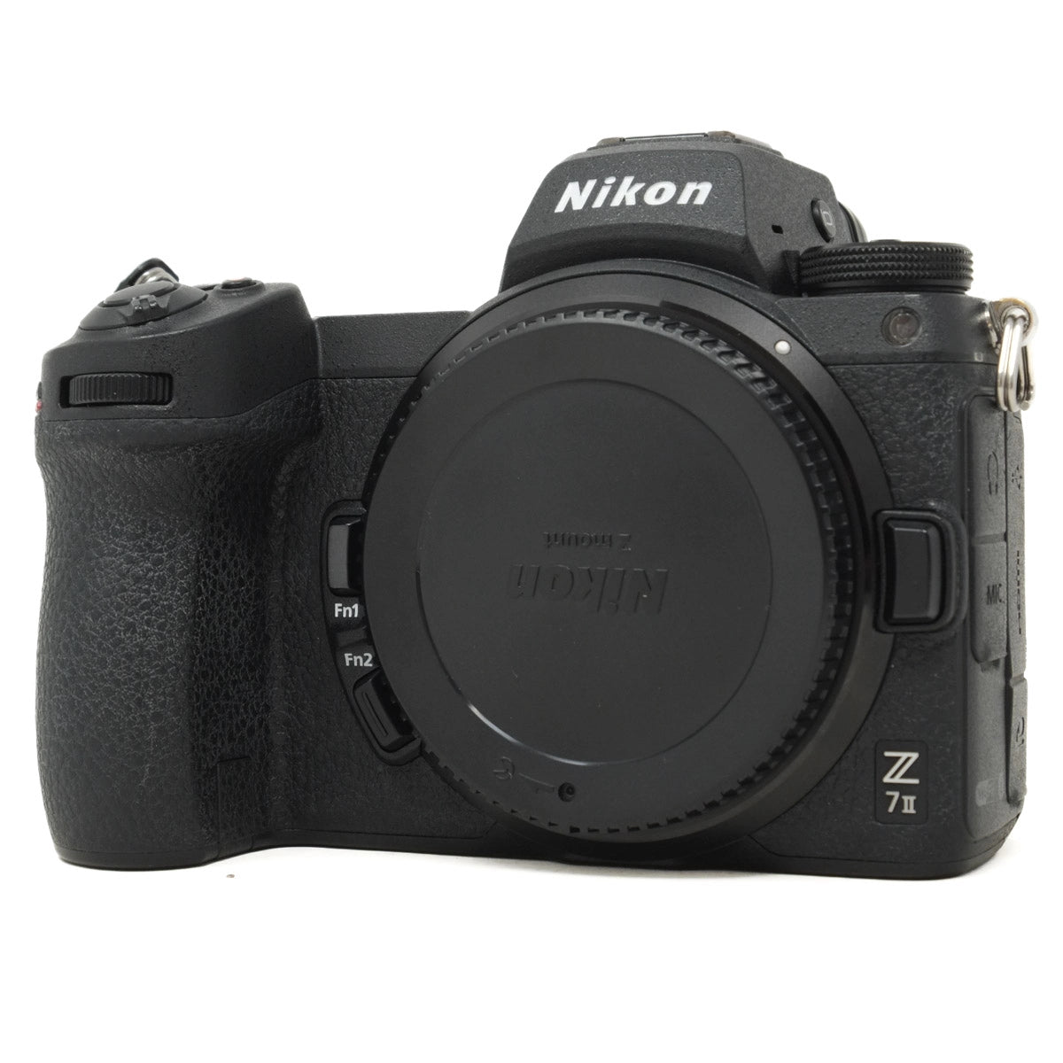 Nikon Z 7 II camera body on a white background