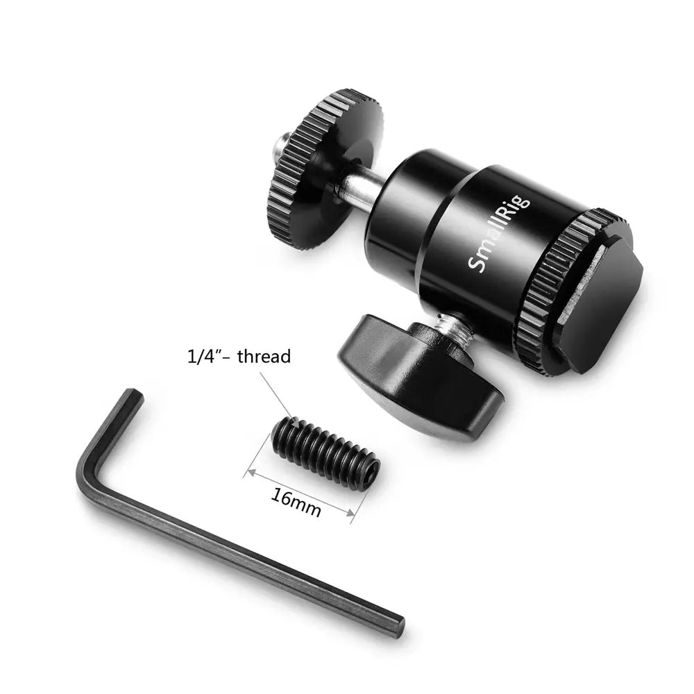 SmallRig Cold Shoe to 1/4" Threaded Adapter