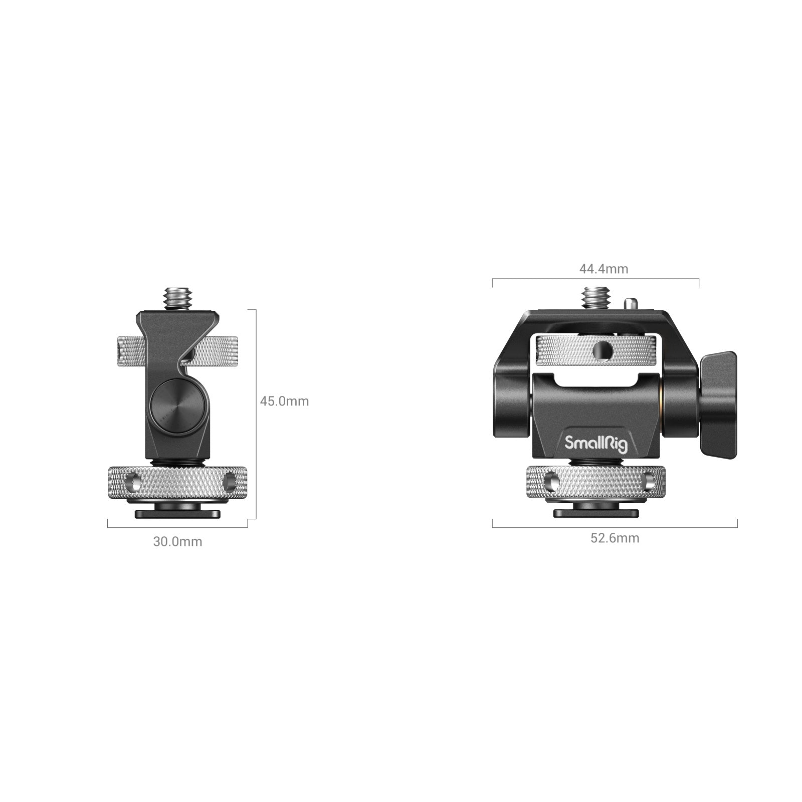 SmallRig Swivel and Tilt Adjustable Monitor Mount with Cold Shoe Mount