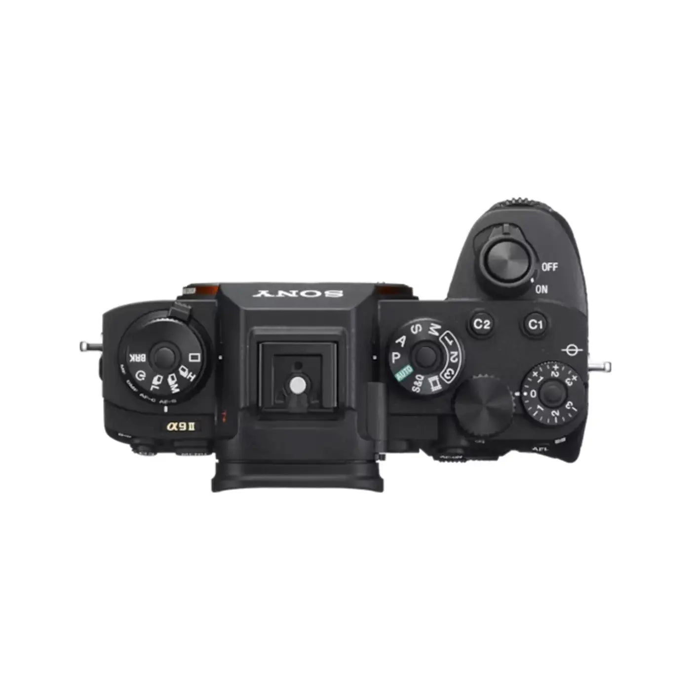 Sony Alpha 9ii Camera Body top
