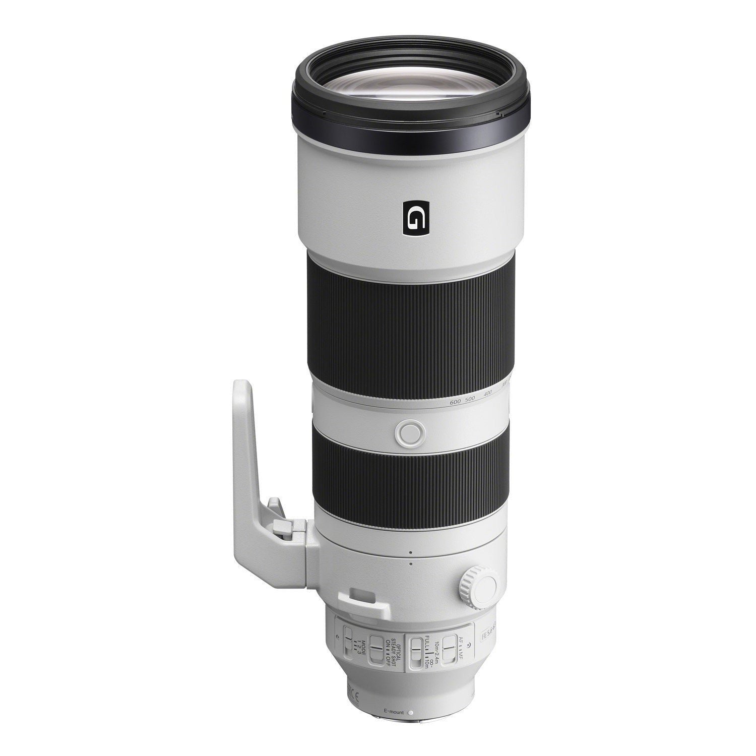 Sony FE 200-600mm f5.6-6.3 G OSS Telephoto Lens top